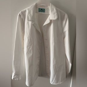 Older brand [uniform] chef’s shirt. Large.